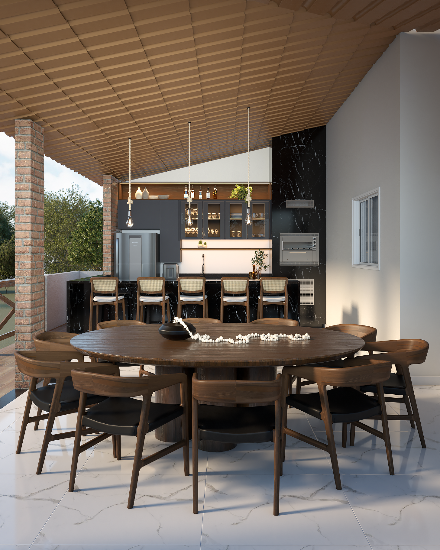 Copie o ambiente: Varanda gourmet Wiris