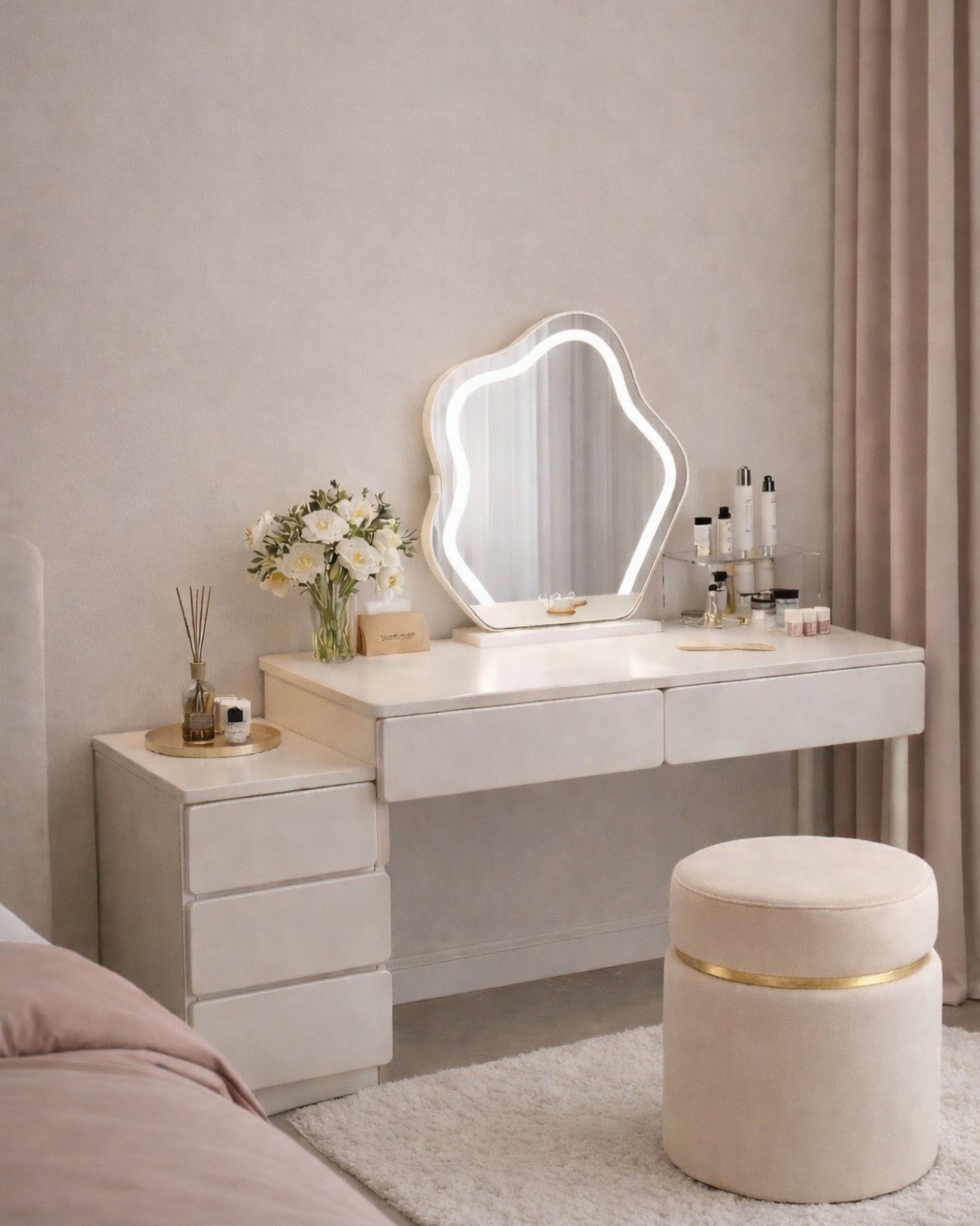 Montando um cantinho de maquiagem com o mercado livre